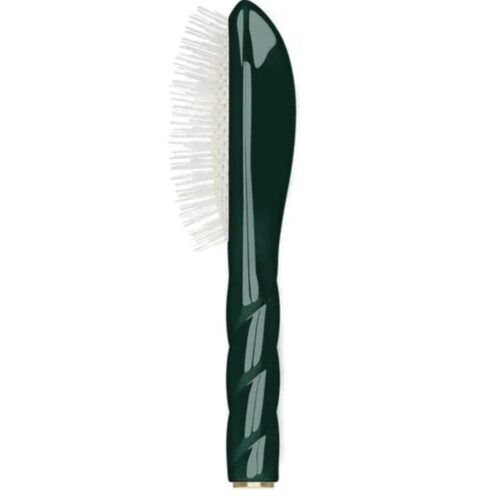 La Bonne Brosse Brush Emerald Green 07 Intense Nylon Bristles - Image 3